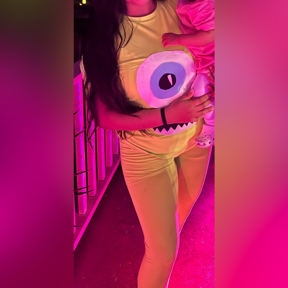 Woman’s Custom made Mike Wazowski Halloween custom - Picture 2 of 2